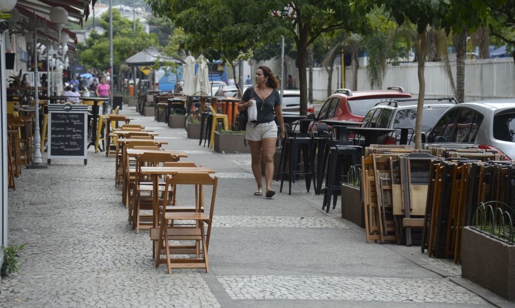 Fique em casa- Bares e restaurantes