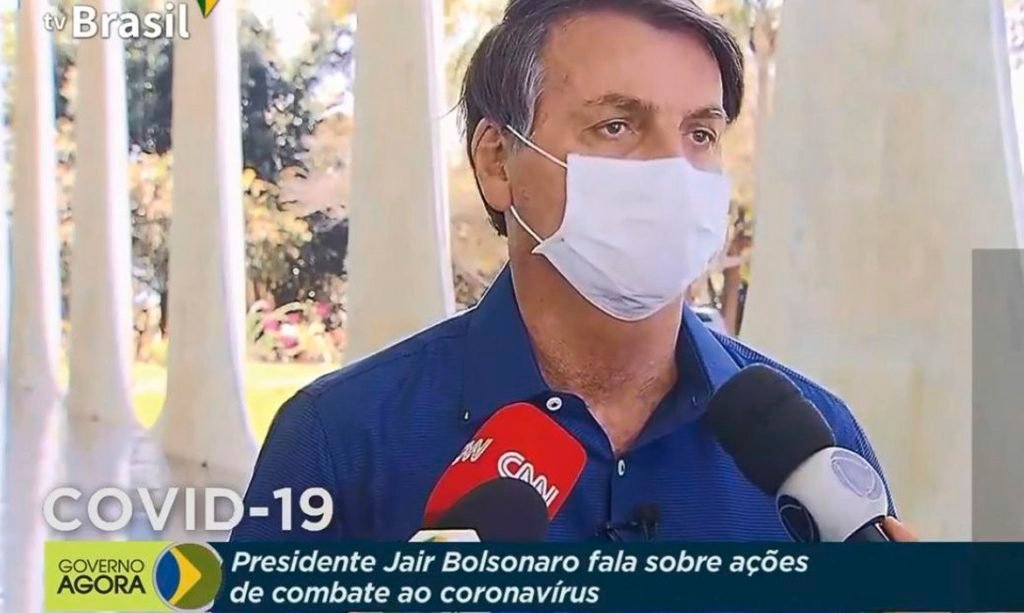 Bolsonaro Testa positivo