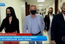 Vídeo: TV Record destaca pedido de deputados por impeachment de Doria Impeachment Doria