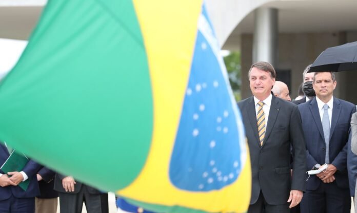 Bolsonaro Bandeira nacional