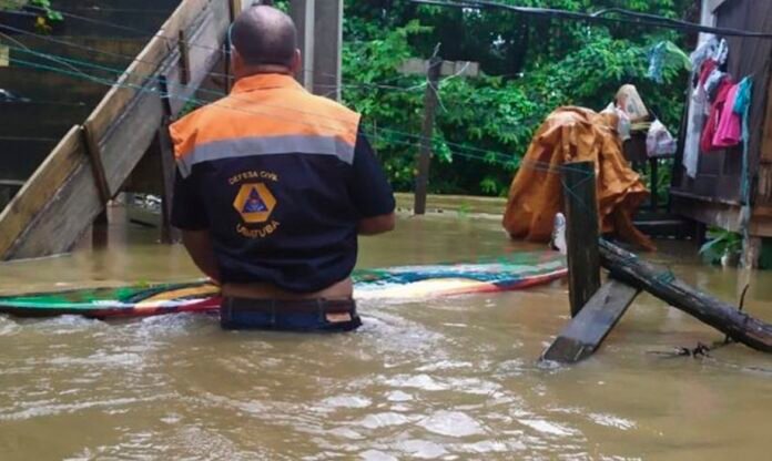 Chuvas Ubatuba defesa civil