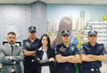 Senna solicita reforço no policiamento escolar e propõe ações integradas para ampliar a segurança nas escolas Guardas Municipais Gabinete SJC da Deputada