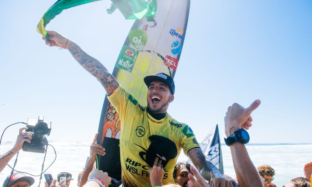 Gabriel medina Campeão Mundial de Surf