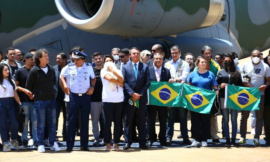 Brasília recebe repatriados