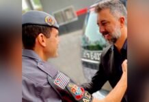 Eu apoio a Operação Escudo e as Forças de Segurança Paulistas Anderson Senna Apoio a Polícia Militar