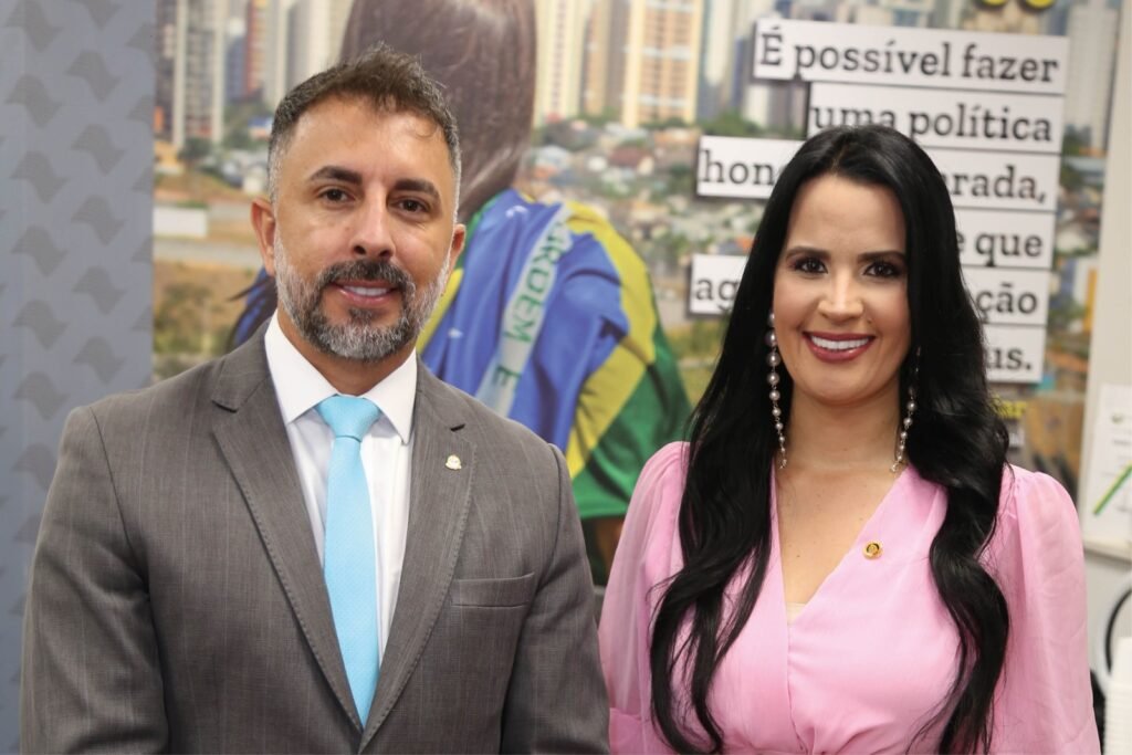 Vereador Senna e deputada Leticia Aguiar