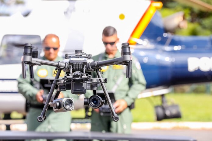 Drones transformam segurança