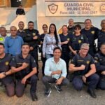 Deputada Leticia Aguiar visita Guarda Municipal de Aparecida e oficializa recursos para aquisição de drone