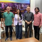 Deputada Leticia Aguiar realiza visita institucional à Prefeitura de Presidente Prudente