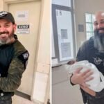 Policiais do Garra auxiliam mulher durante parto no centro de SP