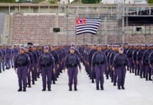 Governo de SP realiza a maior formatura de soldados em cinco anos