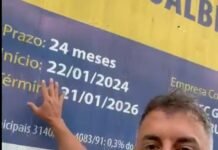 Senna fiscaliza atrasos em obras e cobra transparência da Prefeitura Senna fiscaliza obras atrasadas em São José dos Campos