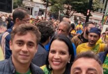 De São José a Brasília: Senna e Leticia Aguiar partem em jornada histórica ao lado de Nikolas Ferreira por mudanças no país