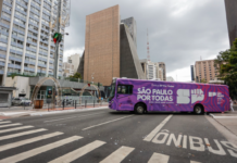 Secretaria de Políticas para a Mulher leva Ônibus SP Por Todas a Caraguatatuba