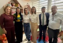 Deputada Leticia Aguiar visita Delegacia de Tremembé e reforça apoio às forças de segurança e acolhimento às mulheres