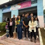 Leticia Aguiar conhece projeto social em Rio Grande da Serra e assume compromisso de apoiar expansão da iniciativa