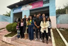 Leticia Aguiar conhece projeto social em Rio Grande da Serra e assume compromisso de apoiar expansão da iniciativa