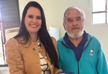 Deputada Letícia Aguiar visita Lar Irmã Terezinha e reforça compromisso com instituições de acolhimento aos idosos
