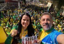 Letícia Aguiar e vereador Senna convocam população para caminhada “Fora Lula” em São José dos Campos