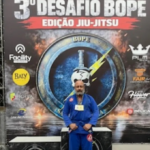 PM reformado de SP leva ouro e prata em desafio de jiu-jítsu