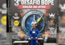 PM reformado de SP leva ouro e prata em desafio de jiu-jítsu