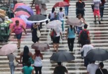 Defesa Civil alerta para temporais em São Paulo, com chuvas mais abrangentes na quinta-feira (29)